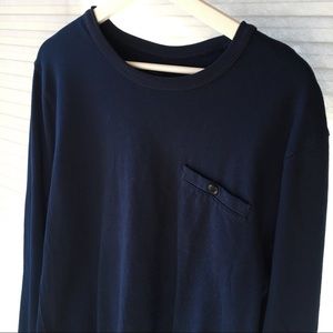 J Crew Crew Neck Sweater | Button Detail | Small